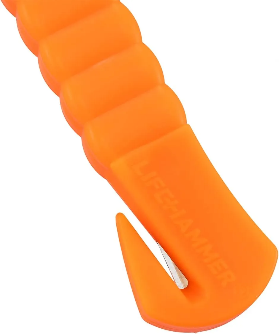 Lifehammer Brand Safety Hammer, the Original Emergency Escape and Rescue Tool with Seatbelt Cutter