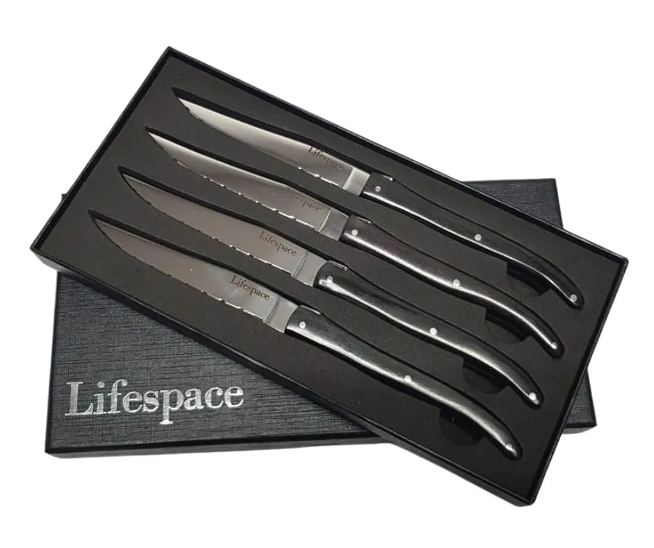 Lifespace Ultimate Kitchen Bundle Deal -  40 K-Cup Coffee Pod Holder, Creme Brulee Burner, Steak Knives, Thermometers...