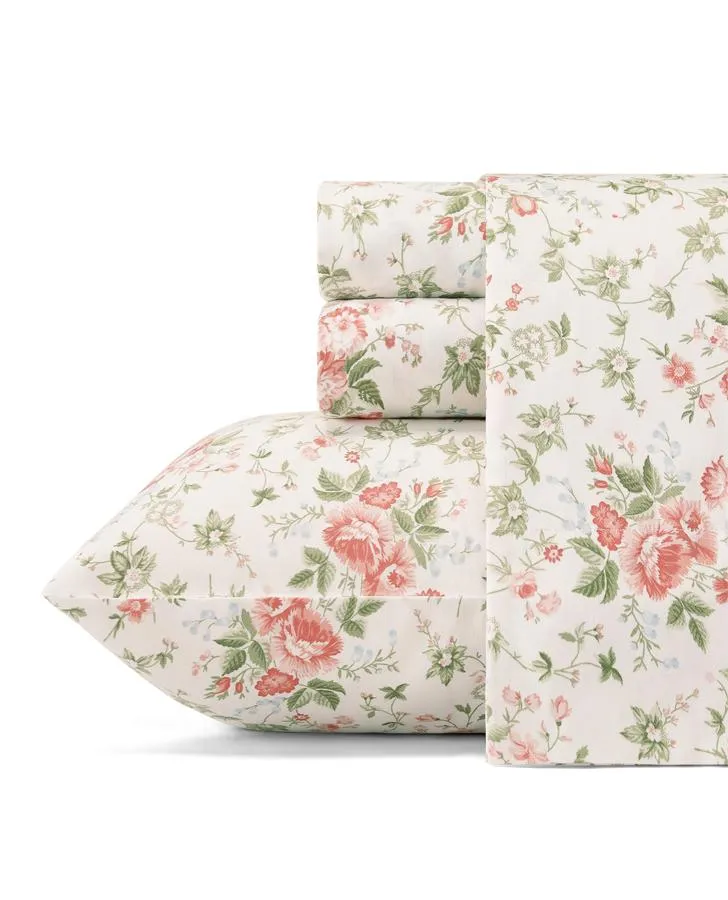 Lilian Floral Sheet Set