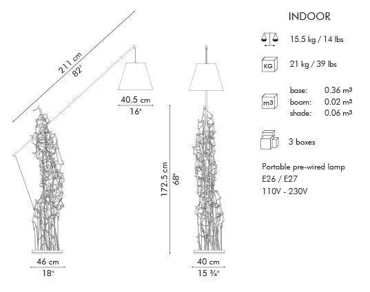 LITTLE PEOPLE BOOM TOWN FLOOR LAMP