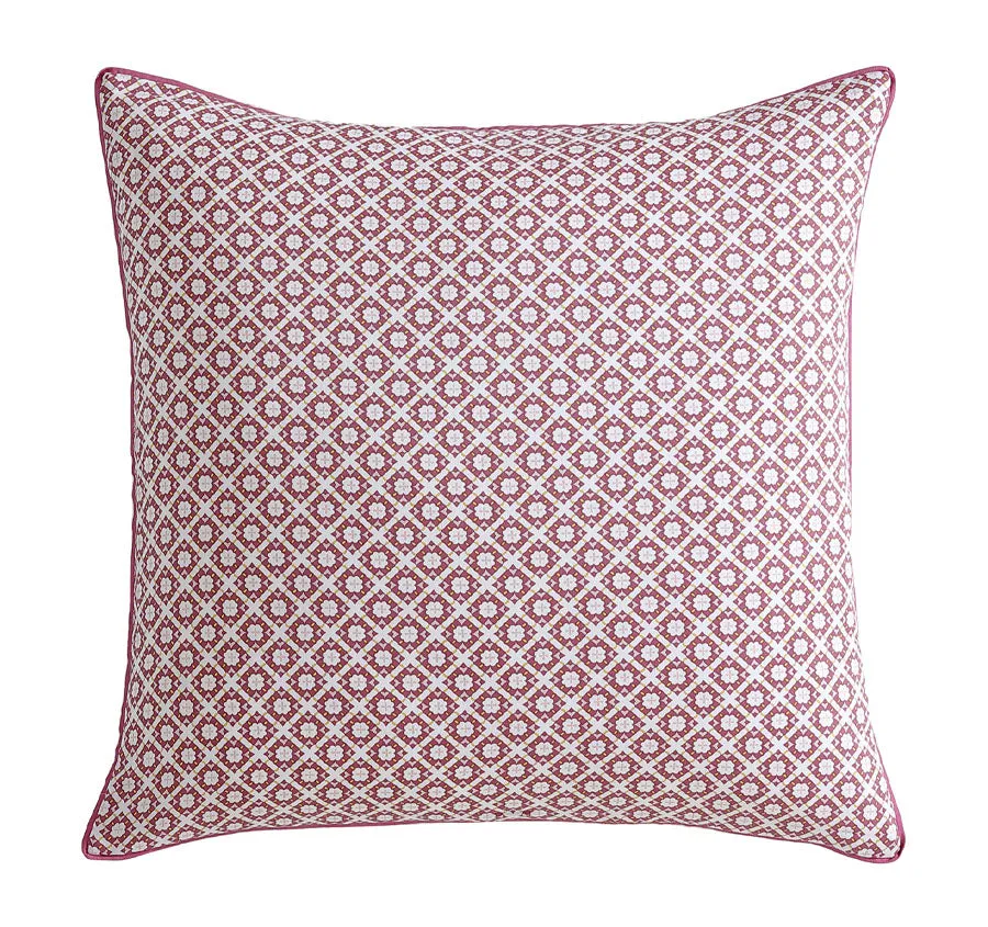 Lorelai European Pillowcase Rose