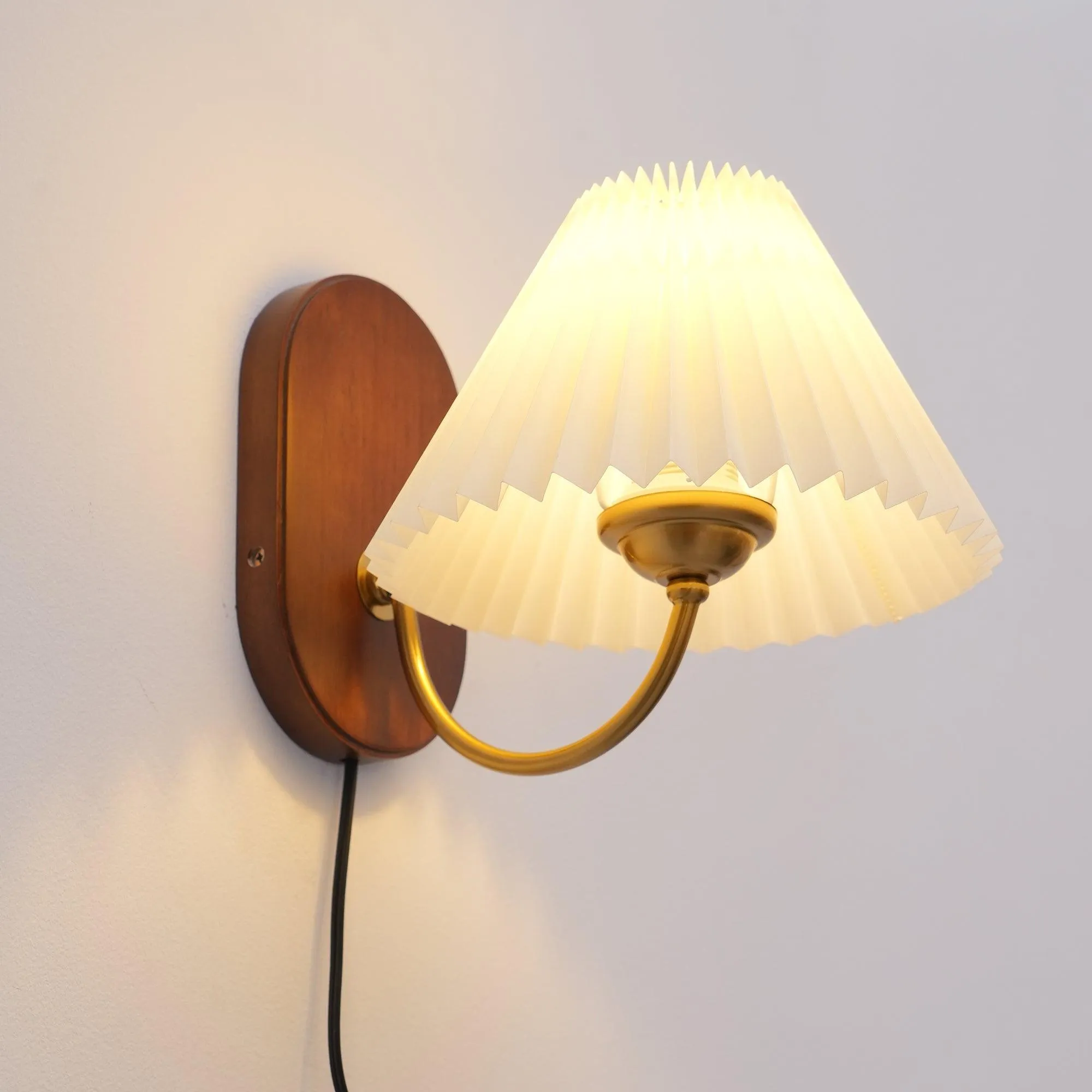 Louise Plug In Wall Lamp 12.2″