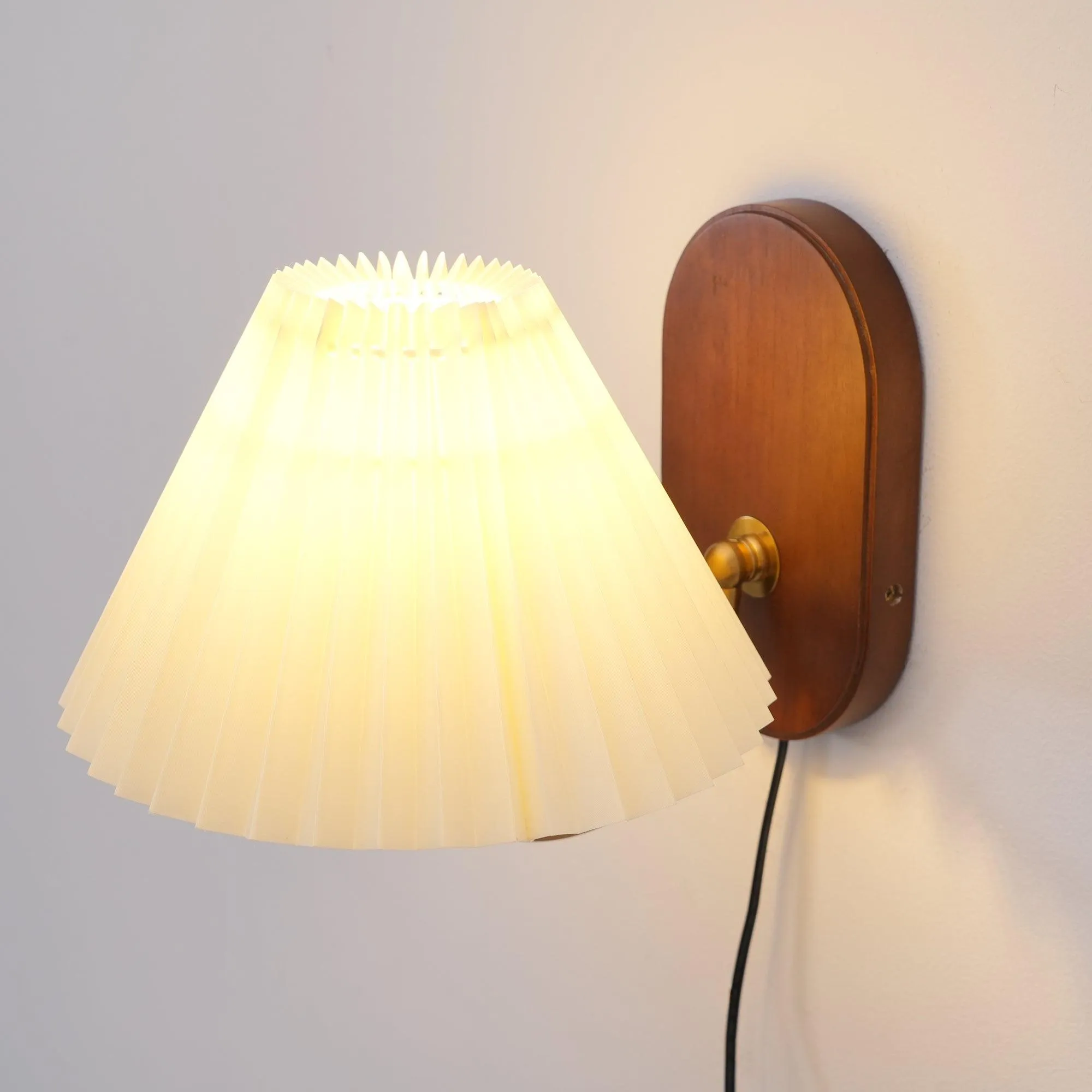 Louise Plug In Wall Lamp 12.2″