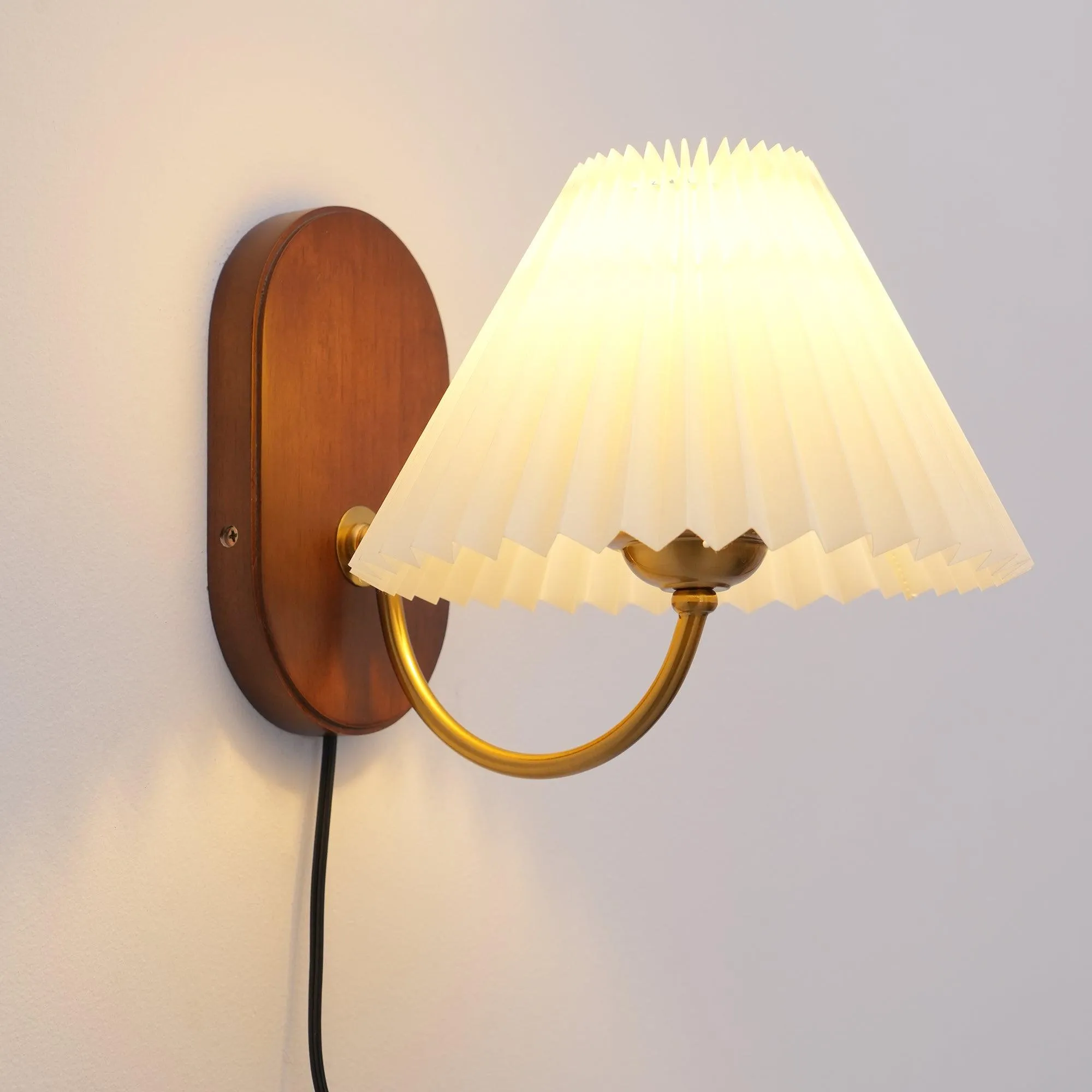 Louise Plug In Wall Lamp 12.2″