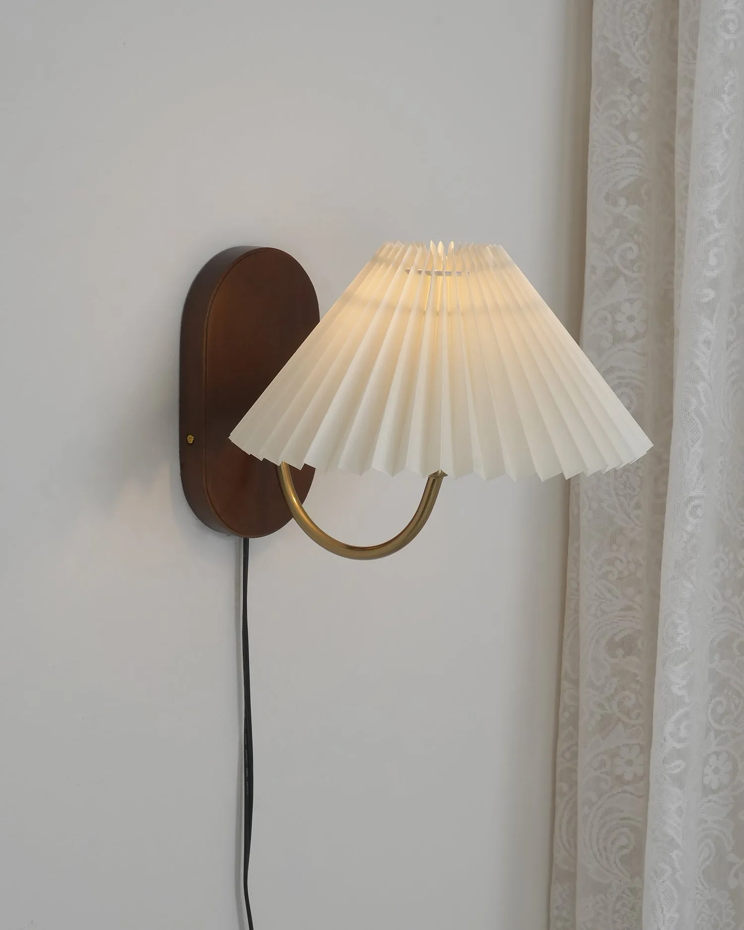 Louise Plug In Wall Lamp 12.2″