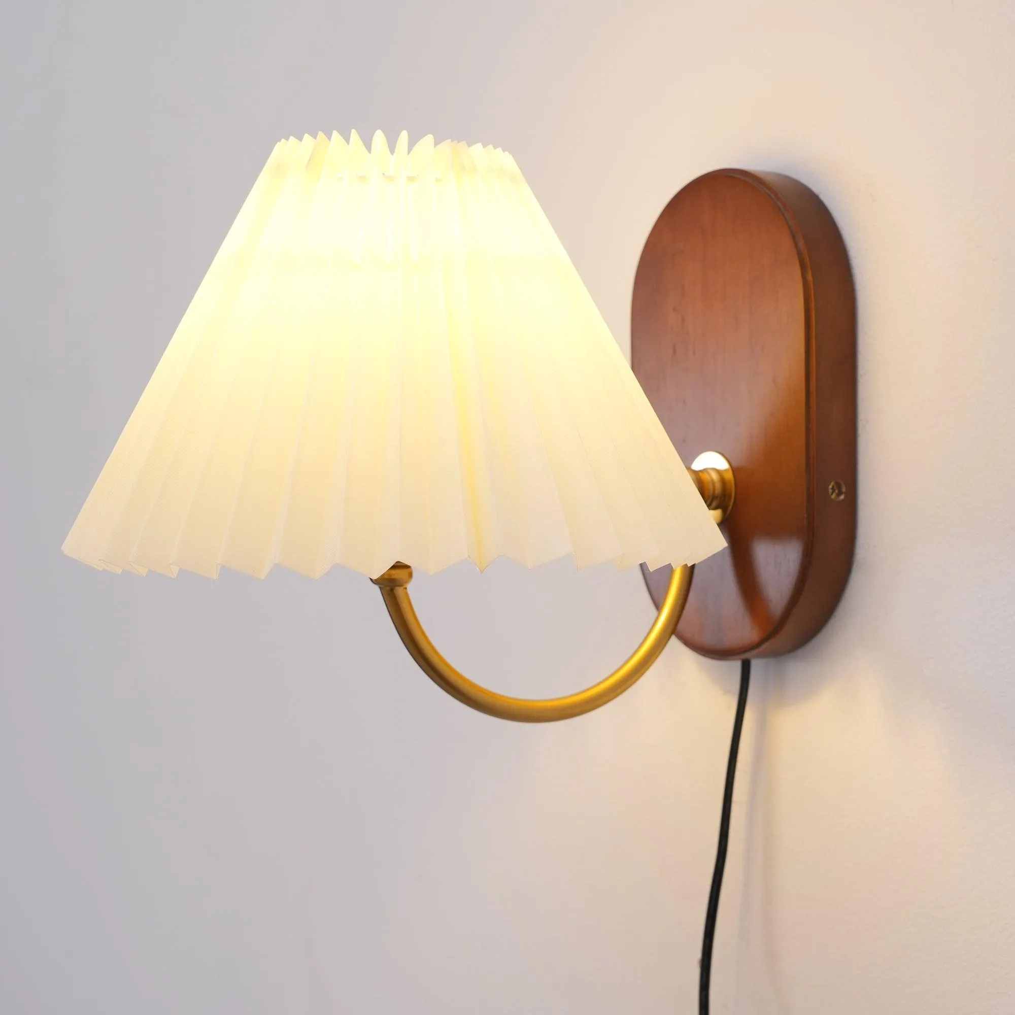 Louise Plug In Wall Lamp 12.2″