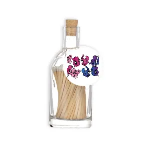 Luxury Match Bottle - Sweet Pea Design