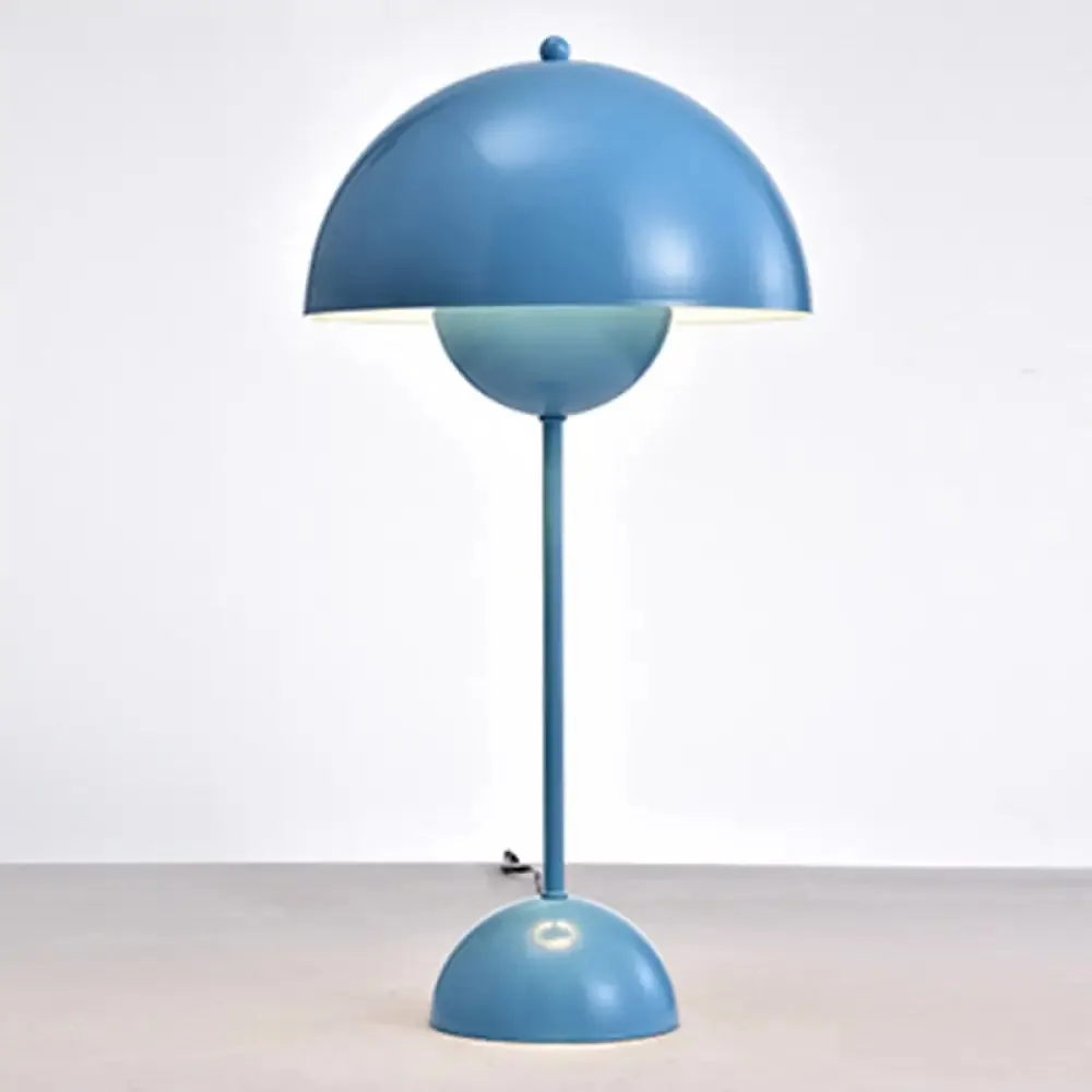 Macaroon Finish Table Lamp with Dome Shade, Ideal for Study Room or Reading Nook