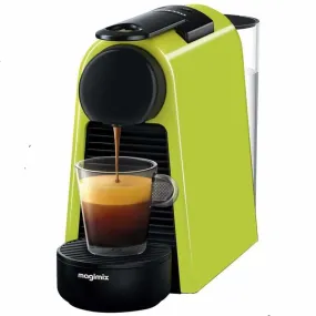 Magimix Nespresso Essenza Green with Aeroccino Milk Frother