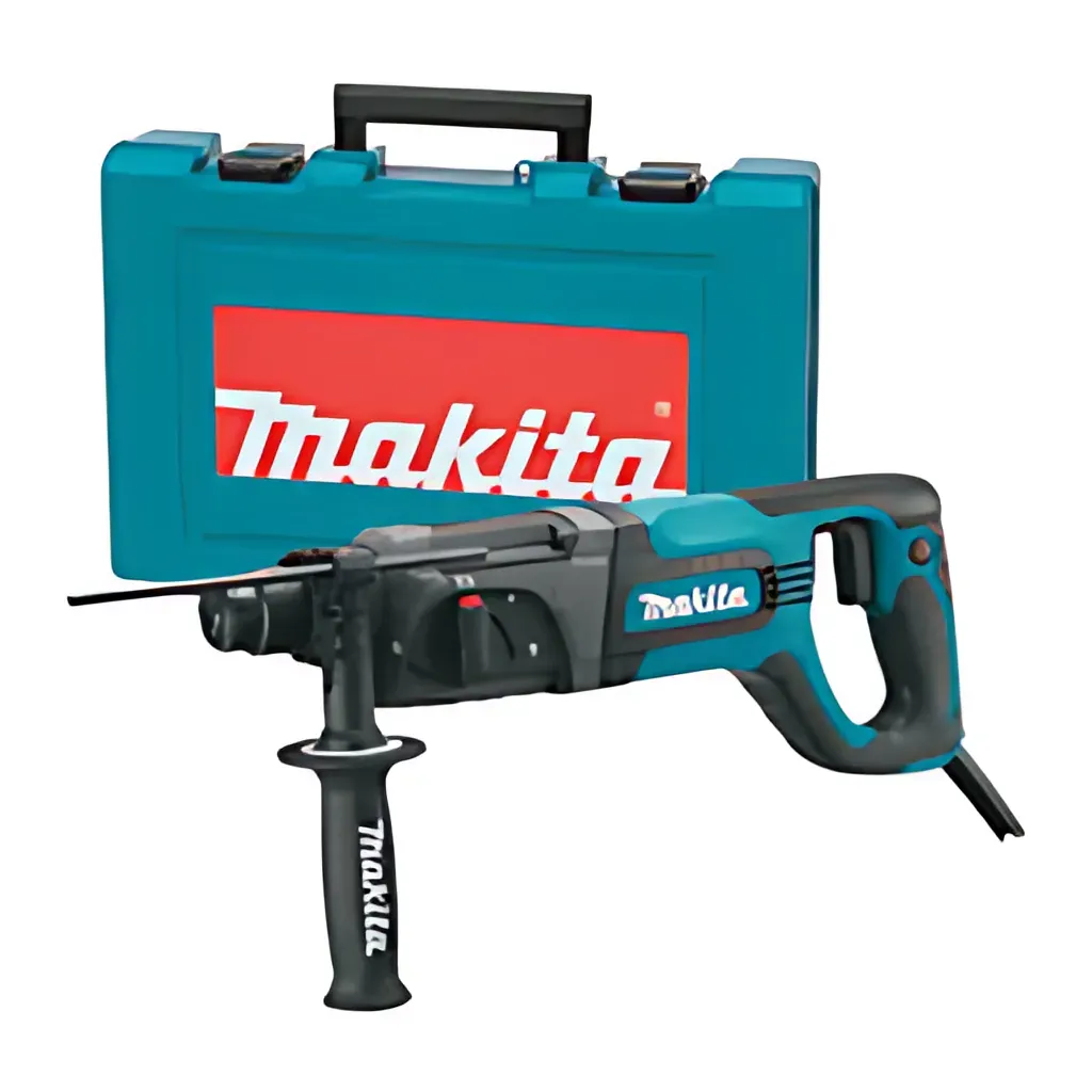 MAKITA 1" ROTARY HAMMER WITH D-SHAPED HANDLE. ACCEPTS SDS PLUS CORE BITS.