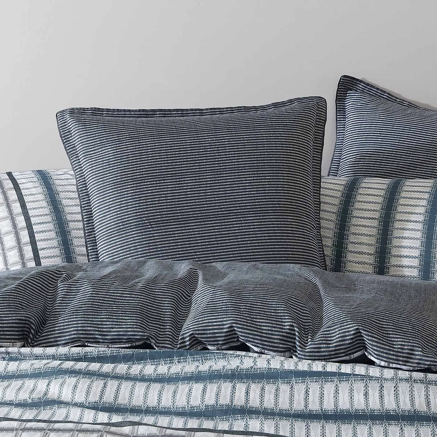 Mason Indigo European Pillowcase by Logan & Mason