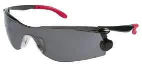 MCR Safety Mantis Black Temples Gray Lens