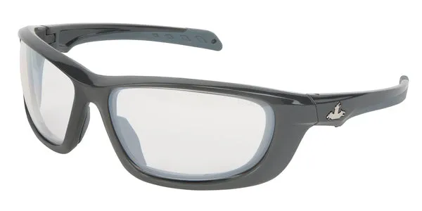 MCR Safety UD1 Gun Metal Frame, I/O Clear Mirror