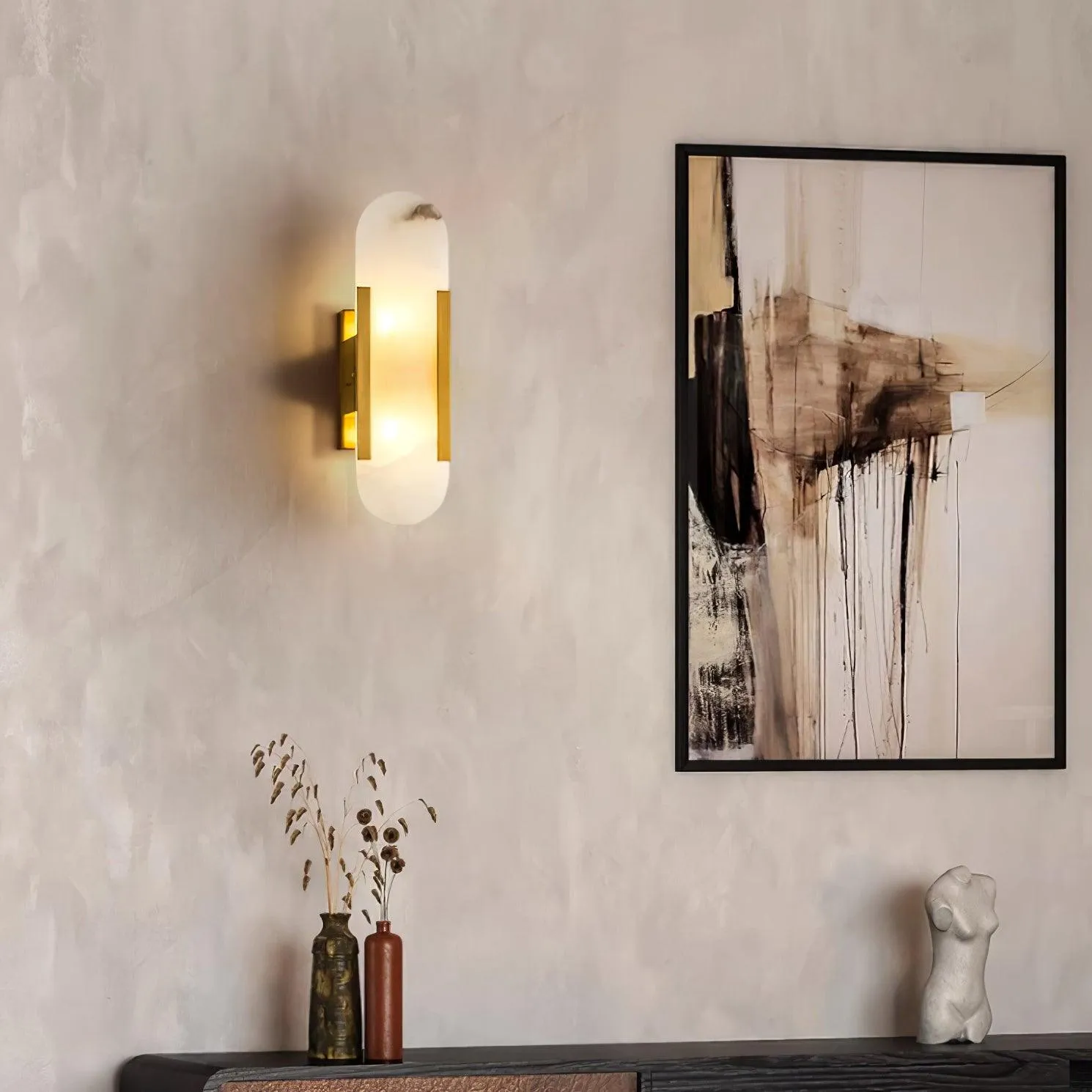 Melange Elongated Wall Lamp