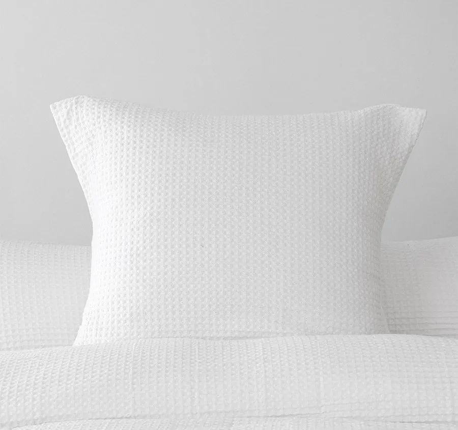 Melville European Pillowcase White