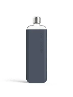 memobottle™ Slim Silicone Sleeve in Midnight Blue Color