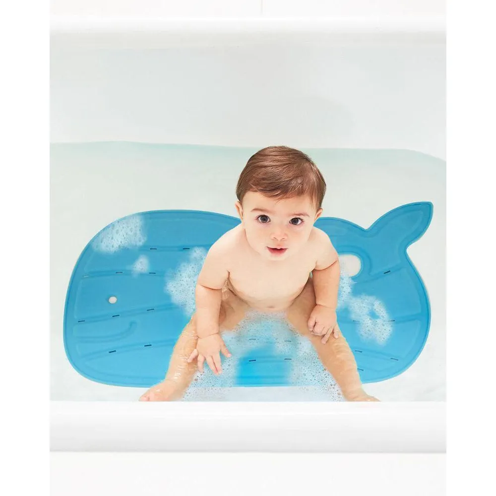 Moby Bath Mat - Blue