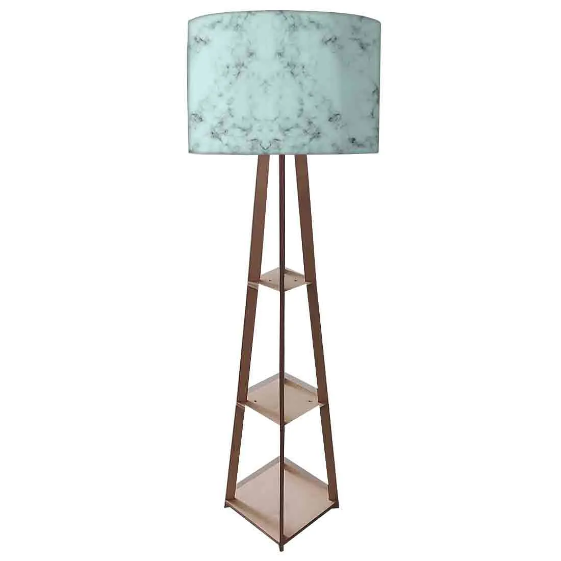 Modern Floor Lamps - Green Color Designer Marble Pastle