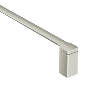 MOEN 90 Degree brushed nickel 18" towel bar