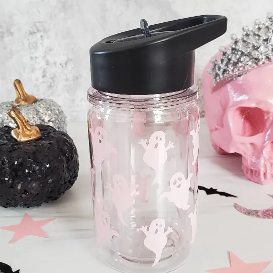 Mommy and Me Matching Halloween Ghost Cups by Salt and Sparkle