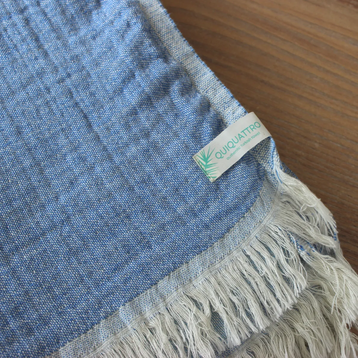 Muslin Blue Turkish towel