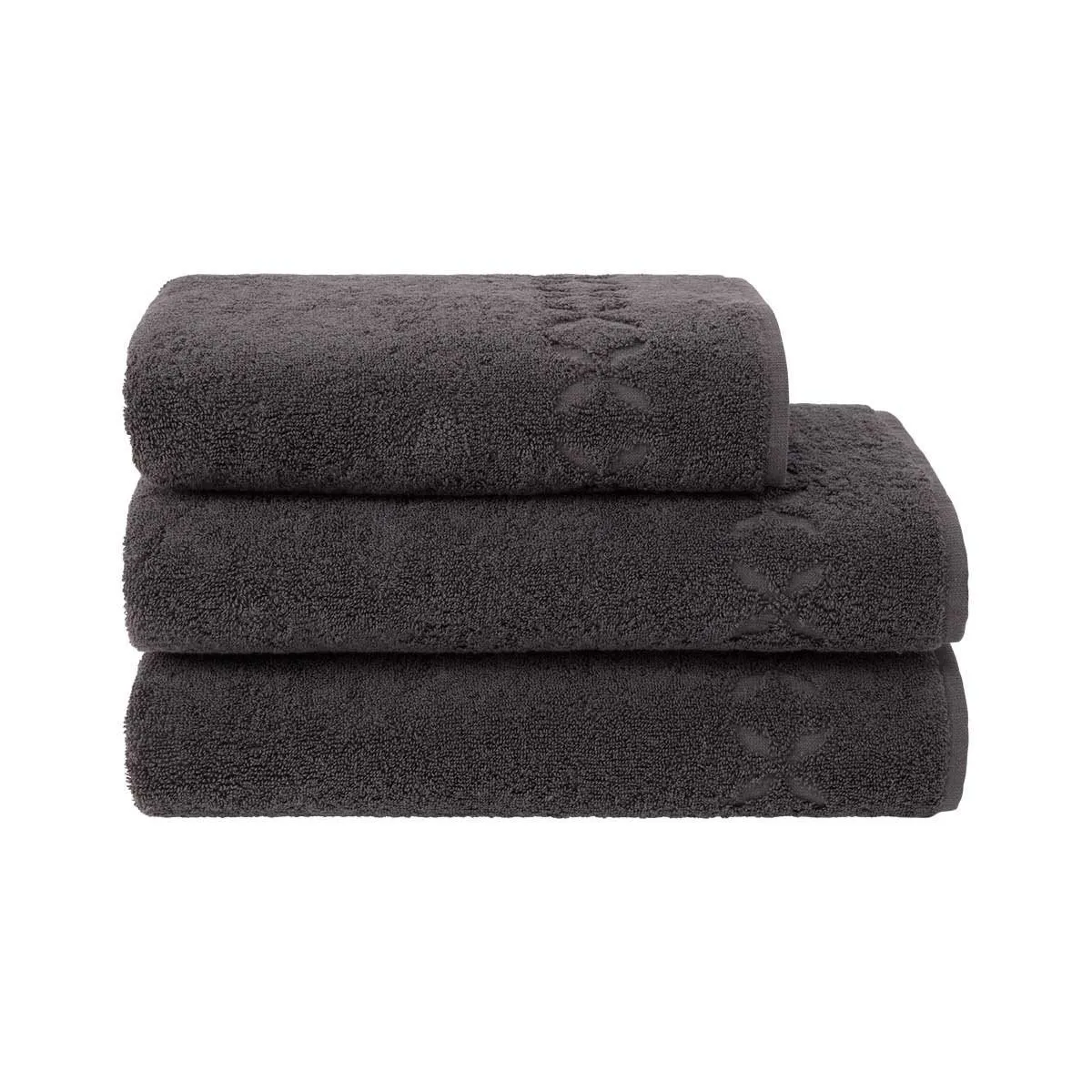 Nature Ardoise Bath Towels by Yves Delorme