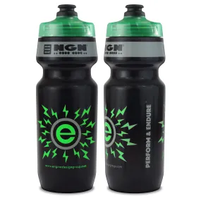 NGN Sport – High Performance Bike Water Bottles – 24 oz | Black & Green (2-Pack)