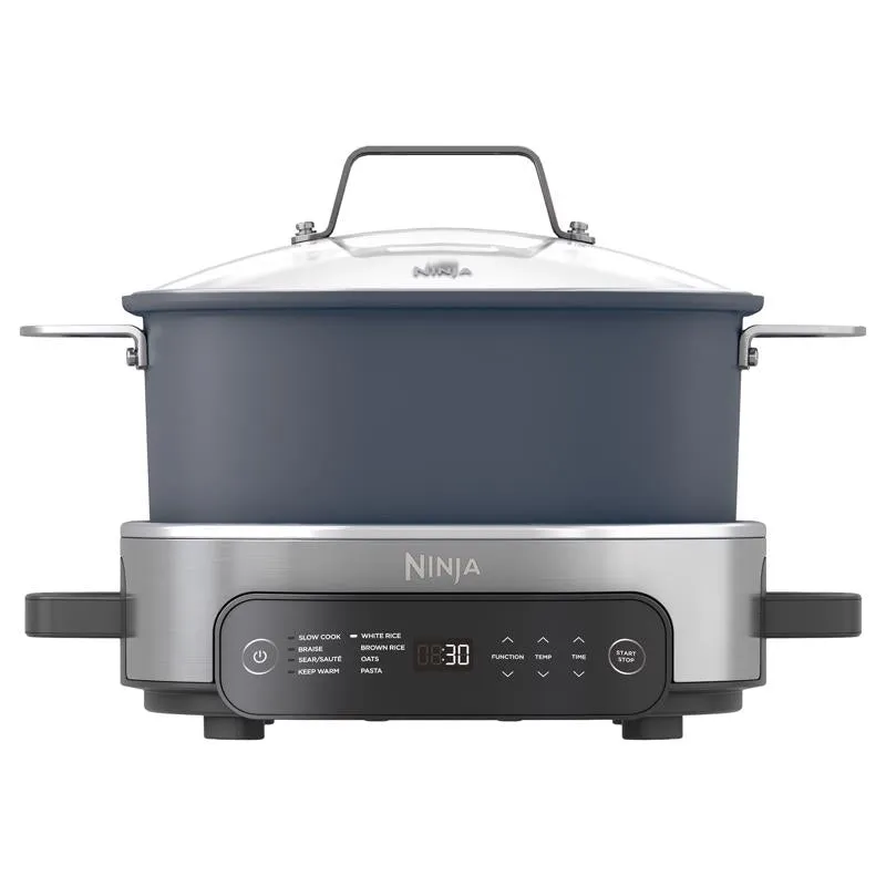 Ninjna 6.5 qt Gray Stainless Steel Multi-Cooker