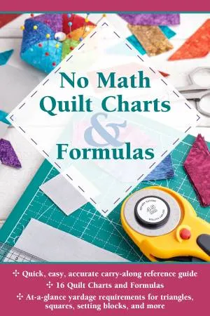 No Math Quilt Charts & Formulas - Updated