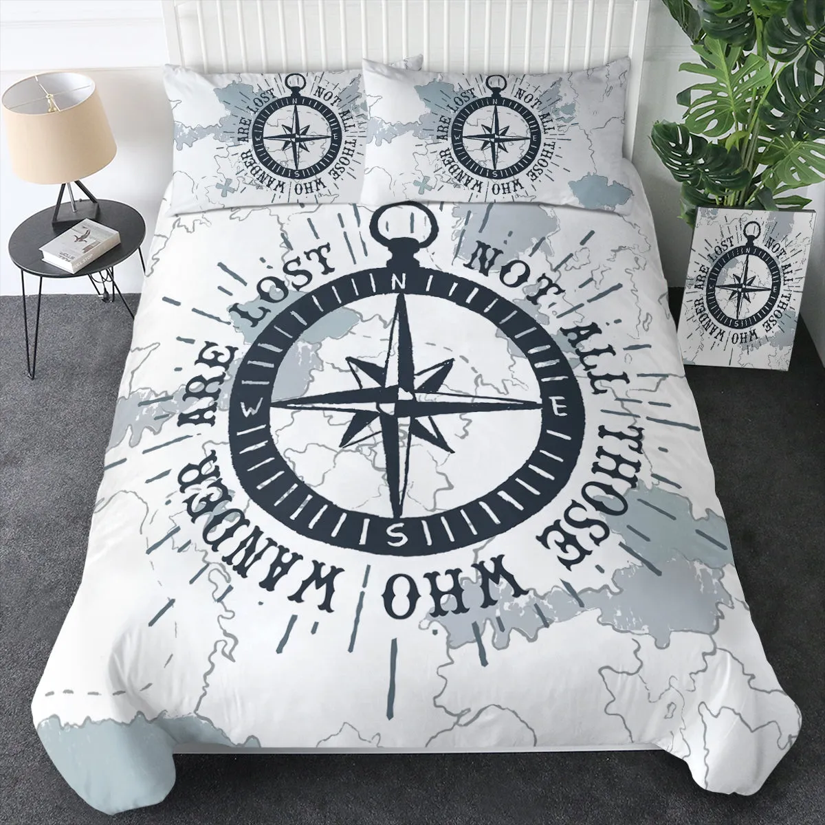 Ocean Wanderer Duvet Cover Set