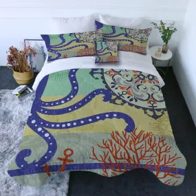 Octopus Passion Quilt Set