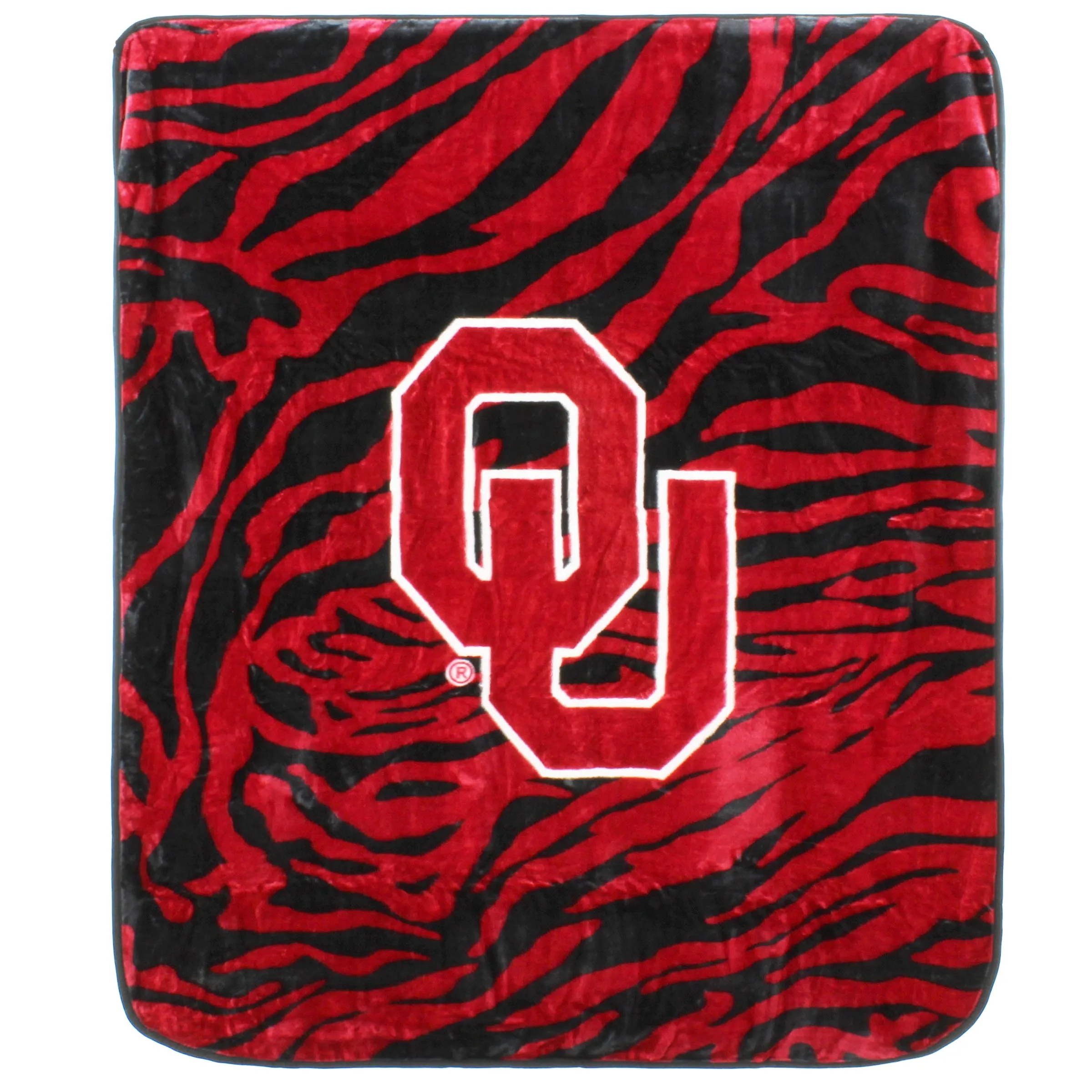 Oklahoma Sooners Raschel Throw Blanket