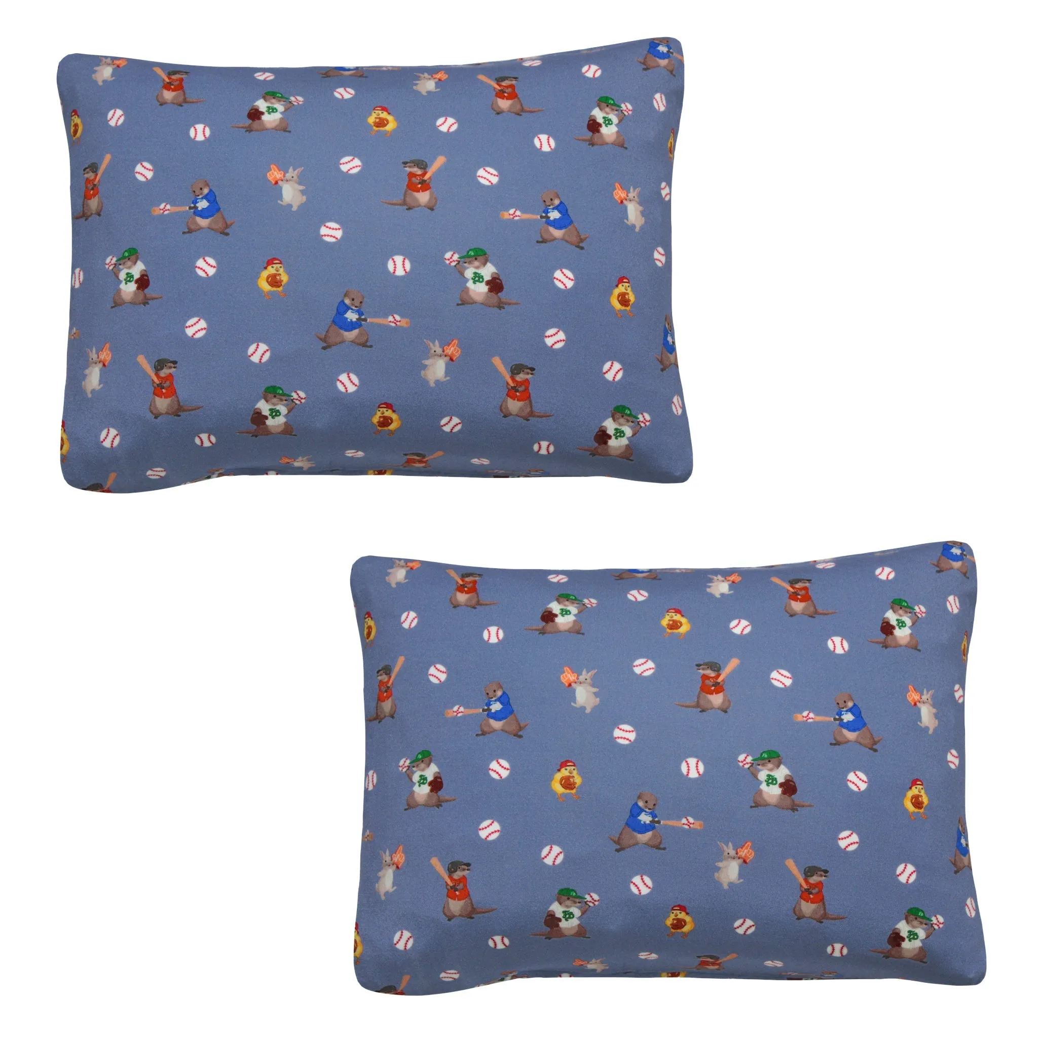 Otter the Ballpark 2-Pack Toddler Pillow Case