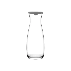 Pasabahce Amphora  Glass Carafe 1.18L with Silicone Grey Lid 23928