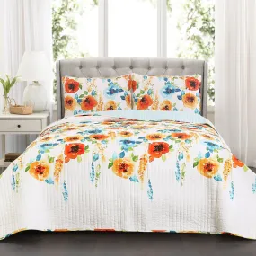 Percy Bloom Quilt 3 Piece Set