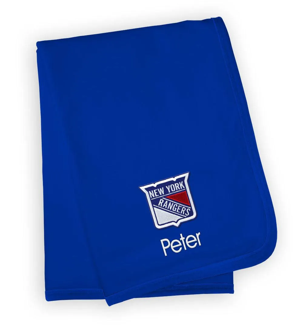 Personalized New York Rangers Blanket