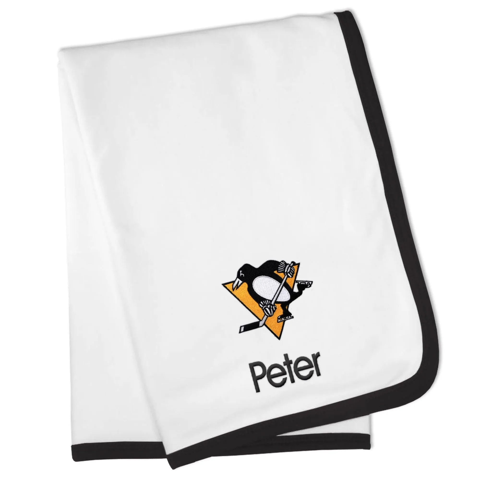 Personalized Pittsburgh Penguins Blanket