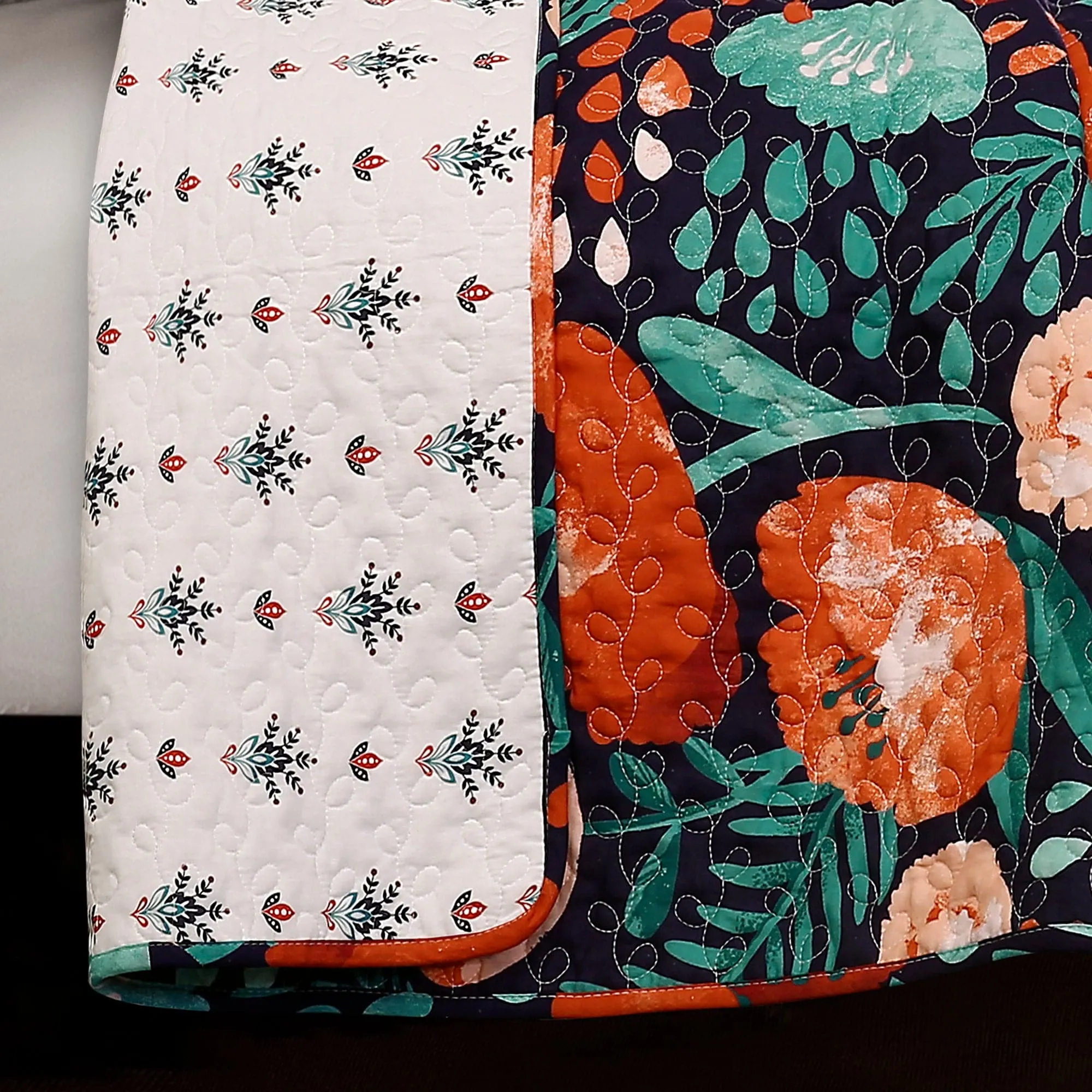 Poppy Garden Quilt 3 Piece Set