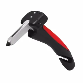 Portable Car Handle Cane Support Auto Assist Grab Bar Vehicle Emergency Escape Hammer Tool with Window Breaker and Seat Belt Cut