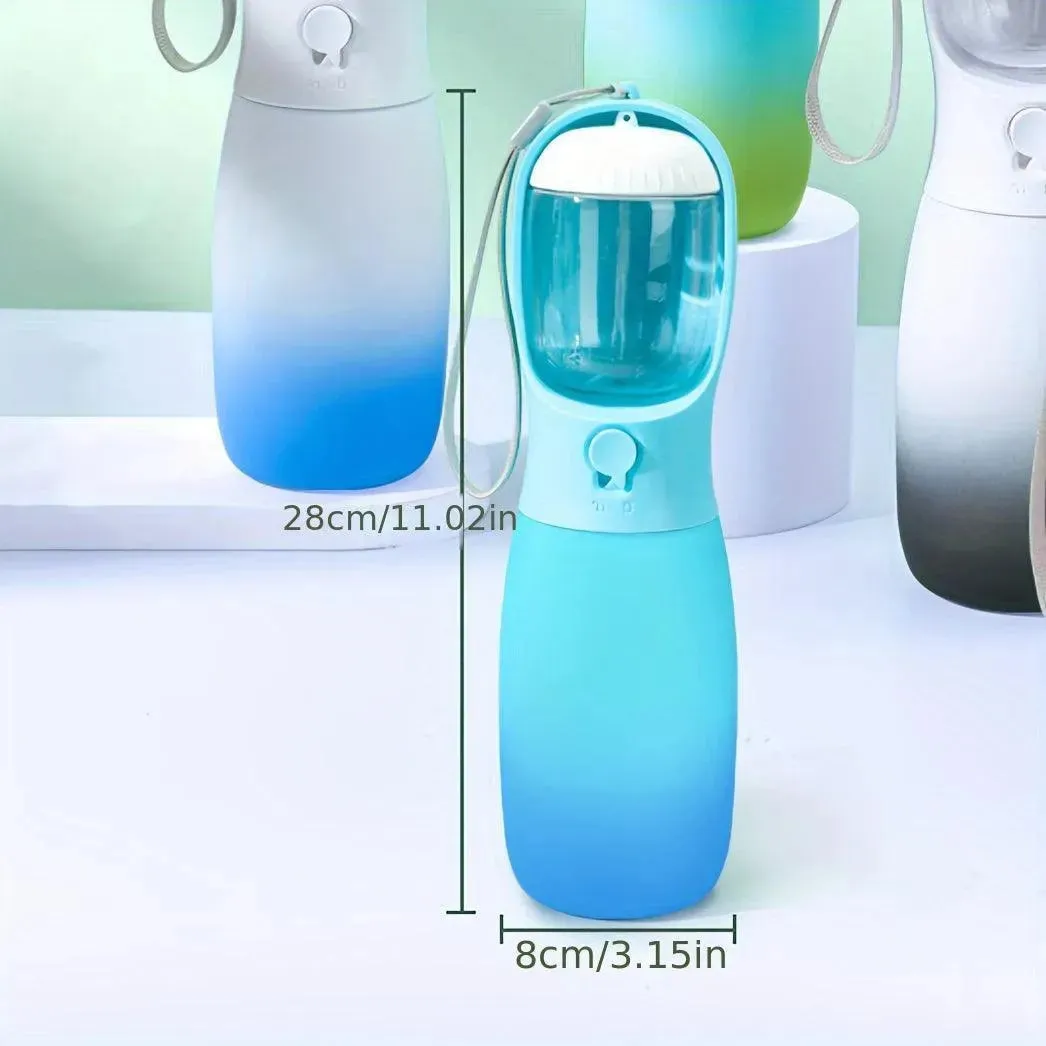 Portable Dog Water Bottle & Food Dispenser