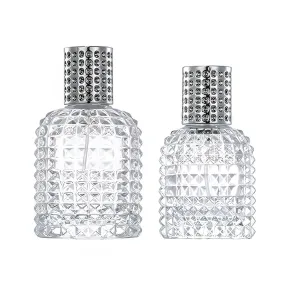 Portable Glass Empty Perfume Bottle