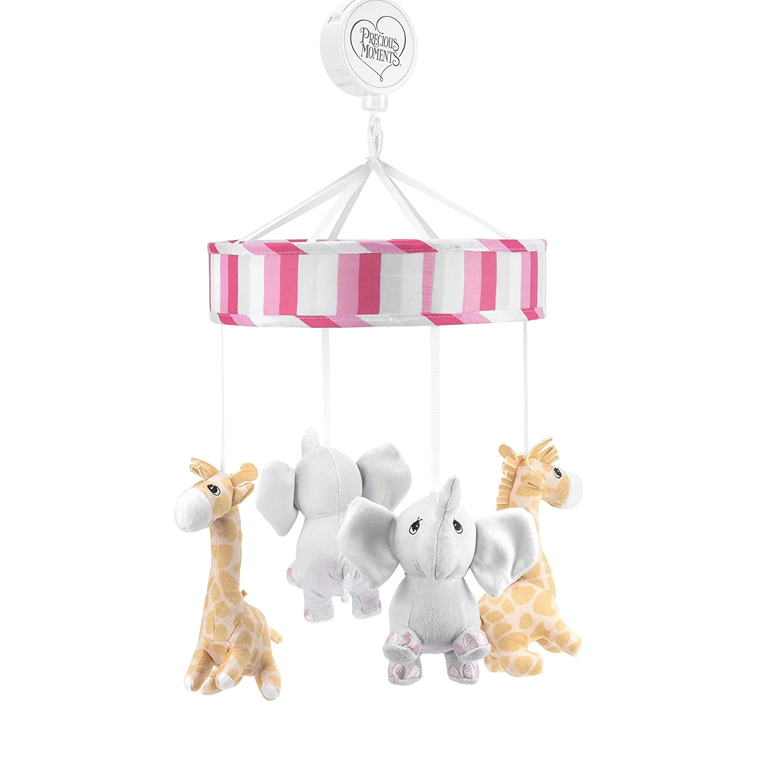 Precious Moments Noah's Ark Girls Musical Nursery Crib Mobile