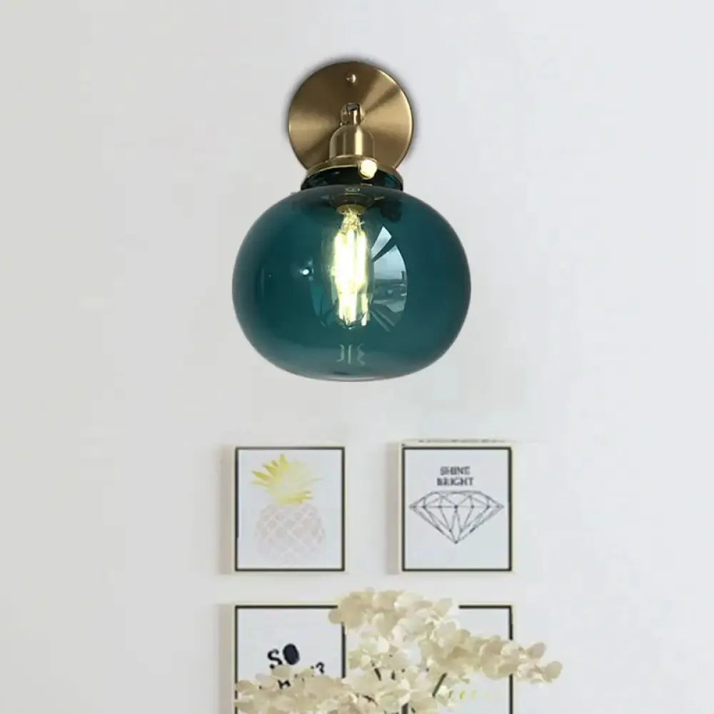 Prismatic Glass Wall Sconce with Industrial Charm for Restaurant Lighting