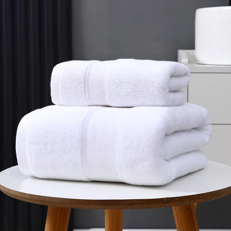 Product Title: Ultra-Absorbent, Thick Cotton Bath Towel for Quick-Drying Experience