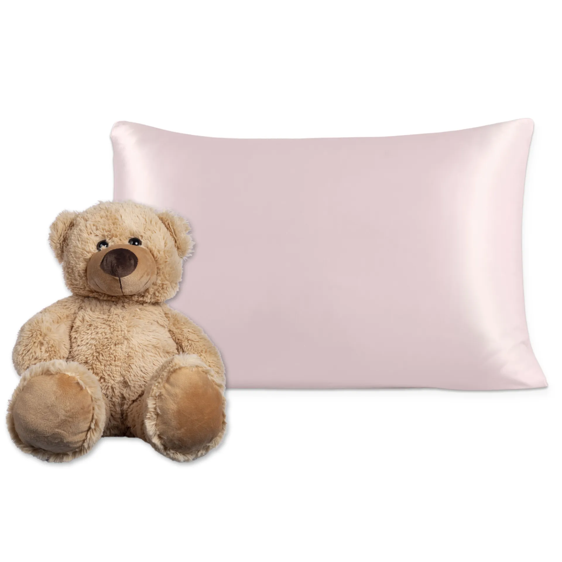 Pure Silk Toddler Pillowcase - Lullaby Pink