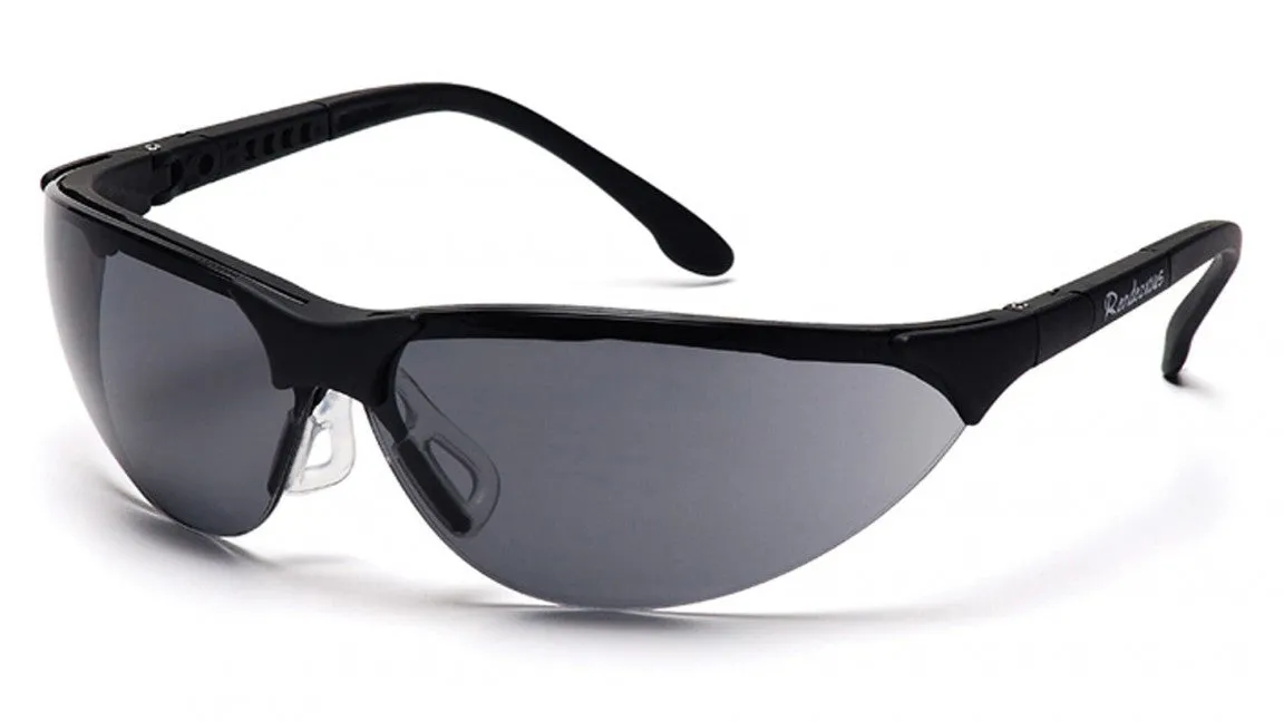 Pyramex SB2820S Rendezvous Black Safety Glasses W/ Gray Lens (12 each)