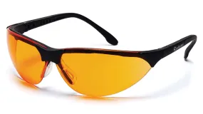 Pyramex SB2840S Rendezvous Black Safety Glasses W/ Orange Lens (12 each)