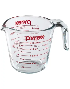 Pyrex Glass Measure Cup 16oz 1pc