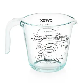 Pyrex Star Wars Darth Vader Glass Measuring Cup, Clear, 2 Cups