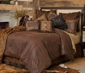 "Gold Rush" Western 4-Piece Twin Bedding Ensemble